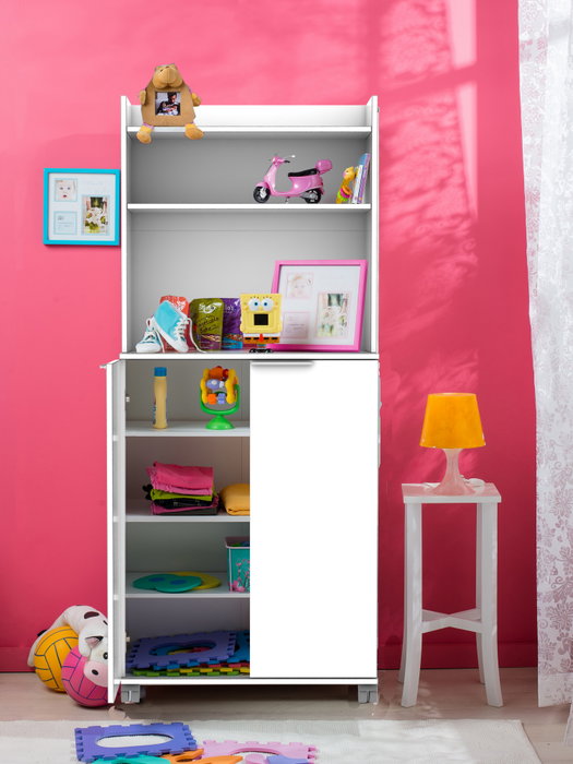 Hanah Home Adr-470-Pp-1 Armario Multiusos Blanco Hanah Home Adr-470-Pp-1 Armario Multiusos Blanco